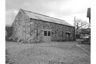 Tullielarach, Auchnagie Distillery
View from W showing NW and SW fronts of spirit store