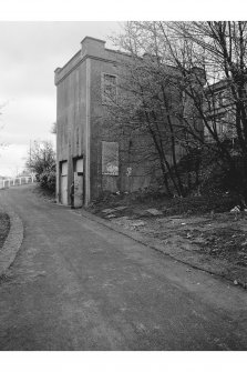 Kirkintilloch, Electricity Substation
View from SW showing WNW and SSW fronts
