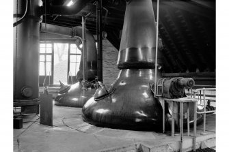 Interior.
View of coal-fired stills.