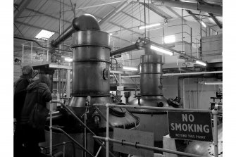 Glenburgie Distillery, Stillhouse; Interior
View of Lomond stills