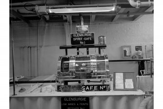 Glenburgie Distillery, Stillhouse; Interior
View of spirit safe