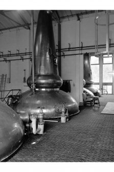 Tomintoul-Glenlivet Distillery, Stillhouse; Interior
View of 'new' stillhouse