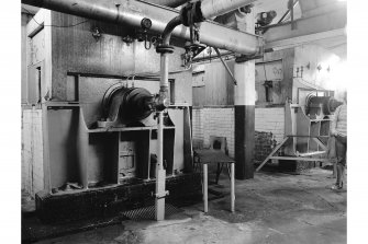 Invergordon Distillery, Dark Grains Plant; Interior
View of draff driers