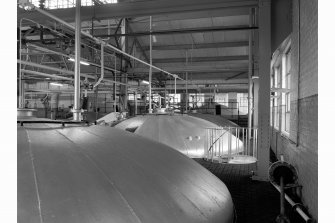 Dumbarton Distillery; Interior
View of fermenters
