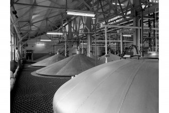 Dumbarton Distillery; Interior
View of fermenters