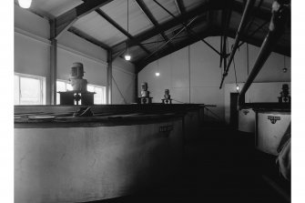 Deanston Distillery; Interior
View of washbacks