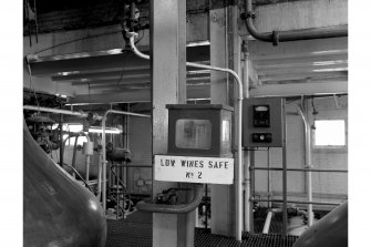 Girvan, Ladyburn Distillery, Stillhouse; Interior
View of low wines safe