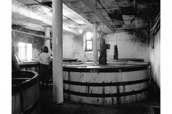 Bladnoch Distillery; Interior
View of wash backs