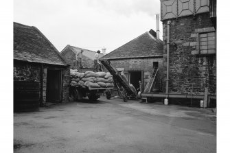 Bladnoch Distillery
View of dry draff being loaded; draff tank in top right of shot