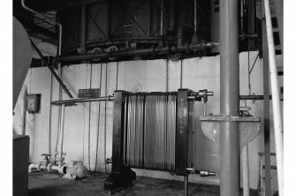 Islay, Bruichladdich Distillery; Interior
View of Paraflow cooler with cover removed
