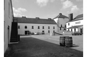 Islay, Bruichladdich Distillery
General view of distillery buildings and courtyard area