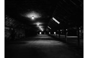 Islay, Ardbeg Distillery, Old Warehouse; Interior
View alonglength of upper floor