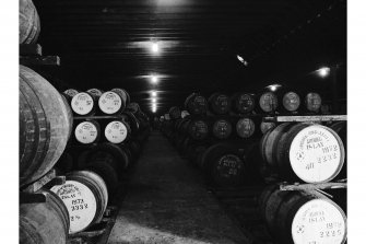 Islay, Ardbeg Distillery, Old Warehouse; Interior
General View