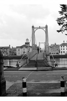 Inverness, Church Lane, Suspension Footbridge
General View
