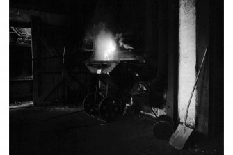 Great Cumbrae Island, Millport Gasworks, Retort House; Interior
View of workers loading chambers