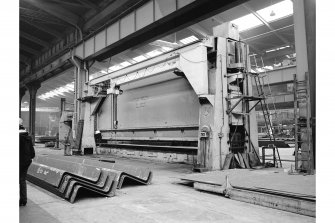 Glasgow, 1048 Govan Road, Fairfield Shipbuilding Yard and Engine Works, Interior
View showing bending rolls