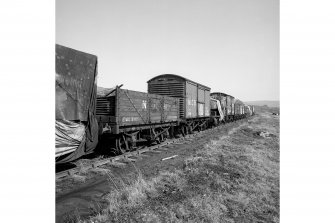 Dalmellington, Craigmark Mine
View from W showing wagons