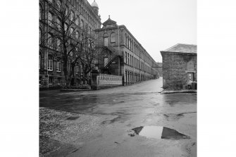 Paisley, Ferguslie Thread Mills
View from N showing (from l to r) No. 1 spinning mill, experimental mill and the polishing dept building