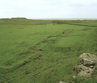 Scanned image of Sanday, Greod. View of township and cultivation remains from NE.