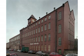 Edinburgh, 2-4 Restalrig Drive, Munrospun Factory.
General view from West.