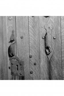 Barcaldine Castle
Detail of door furniture
