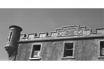 Coll, Breachacha House.
Detail of parapet.