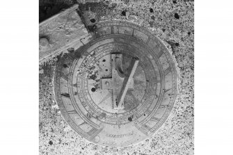 Skerryvore Lighthouse
Detail of sundial plate