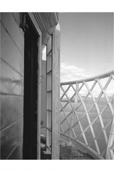 Lismore, Eilean Musdile, Lighthouse.
Detail of railings.