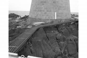 Skerryvore Lighthouse
View of gangway leading to lighthouse