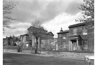 Edinburgh, 17, 18, 21 23 Boswall Road.
General view from South East of Manor House, Boswall House, Wardieburn House respectively.