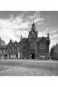 Edinburgh, Portobello, High Street, Police Station.
View from South.