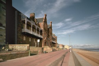 Edinburgh, Portobello, 57 Promenade, Portobello Baths.
General view from East.