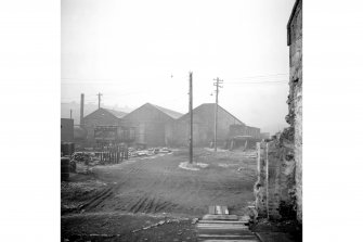 Coatbridge, Kipps Works
View from ENE showing ENE front of W blocks