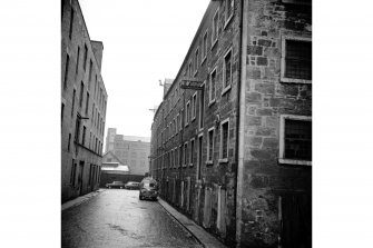 Glasgow, 21-31 Bishop Street, Bishop Garden Cotton Mill
View from NE showing ESE front