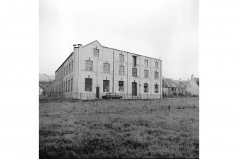 Newmilns, 21 Union Street, Lace Factory
View from SW