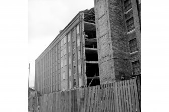 Glasgow, 93 Cheapside Street, Houldsworth's Cotton Mill
View from SSW showing part of W front