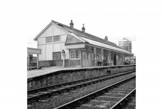 Taynuilt Railway Station
View from ENE showing N and E fronts of down platform building
