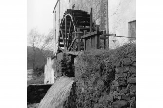 Newmilns, Ladeside, Loudon Mill
Detailed view of wheel and sluice gate