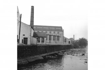 Newmilns, Laceworks
View of mill by River Irvine