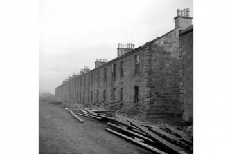 Kilmarnock Locomotive Works, Worker's Housing
View of rear of row