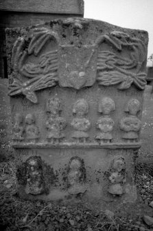 Detail of gravestone.