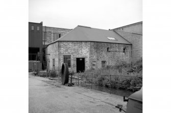 Lasswade, Westmill Road, St Leonard's Paper Mill
View from W showing NW and SW fronts of filter house