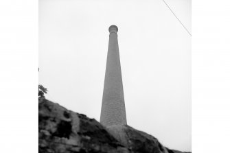 Lasswade, Westmill Road, St Leonard's Paper Mill
View showing chimney