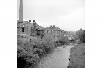 Lasswade, Westmill Road, St Leonard's Paper Mill
General view from NNE showing NW front of mill