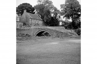 Ceres, Bishops Bridge
View from NW showing N front of bridge with Masons Lodge in background