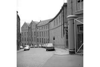 Dundee, Princes Street, Upper Dens Mills
General view from NE showing Crescent Street front