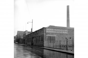 Glasgow, 275 Dunn Street, Dalmarnock Leather Works
General View