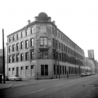 Glasgow, 116 James Street, Lithographic Prinworks
View from NE showing corner of James Street and Landressy Street