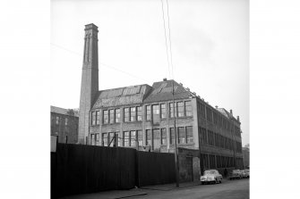 Glasgow, 18-24 Ark Lane, Duke Street Engraving Works
View of McIntosh Street frontage, from NNE