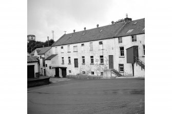 Waterside, 16 Main Street, Waterside Creamery
View from E showing SE front of altered woollen mill